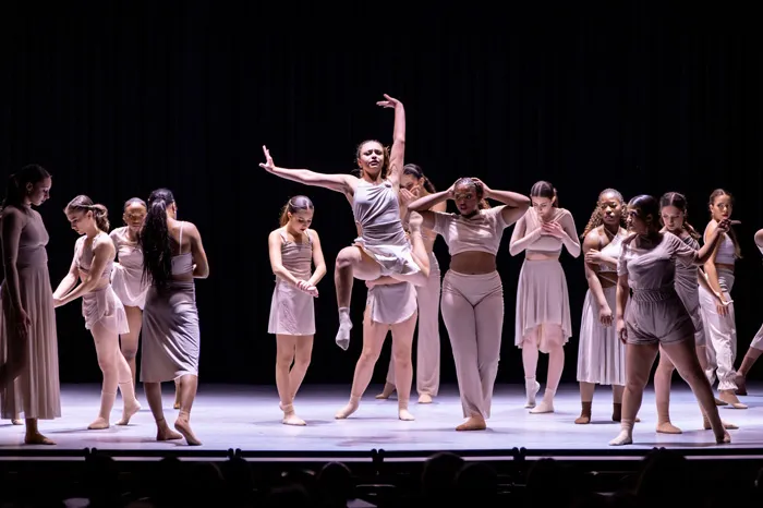 Dance students Performing