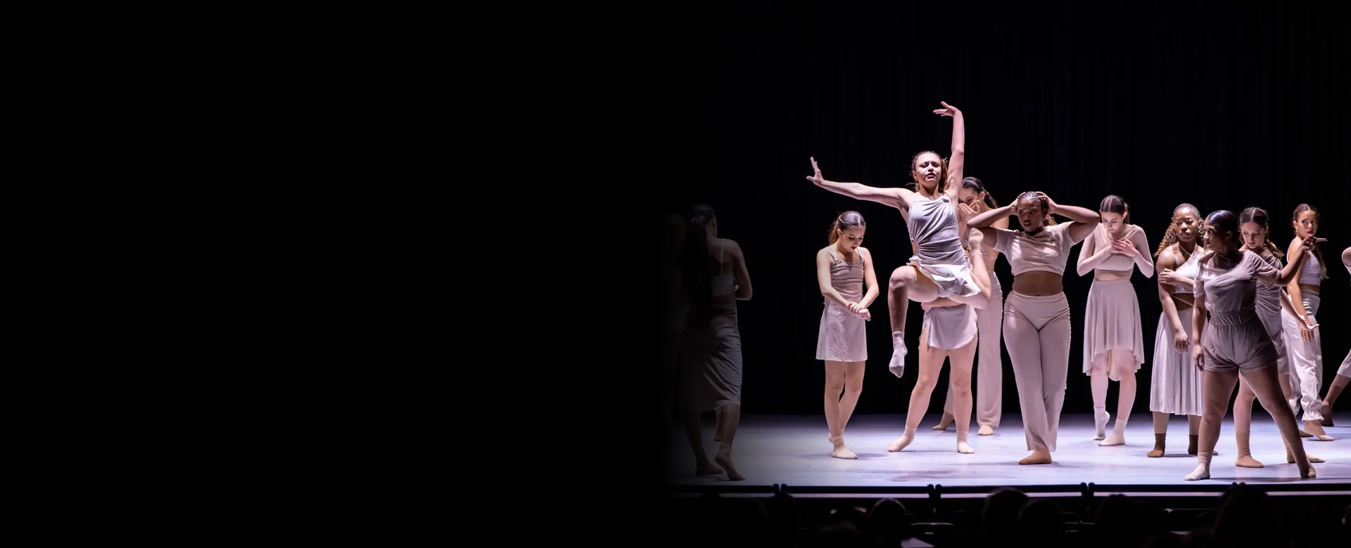 Dance students Performing